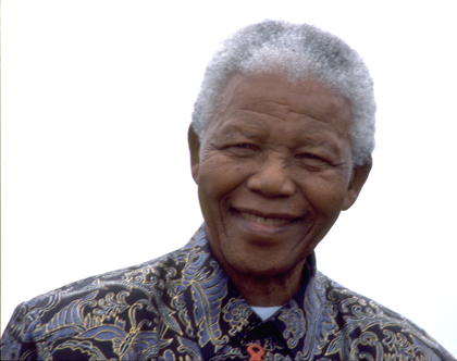 Nelson Mandela (foto di Elisabetta Antognoni)