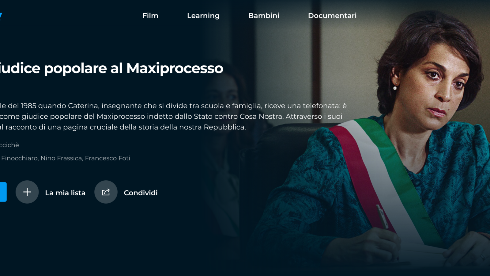 Io una giudice popolare al Maxiprocesso SIC / Cinemovel Foundation