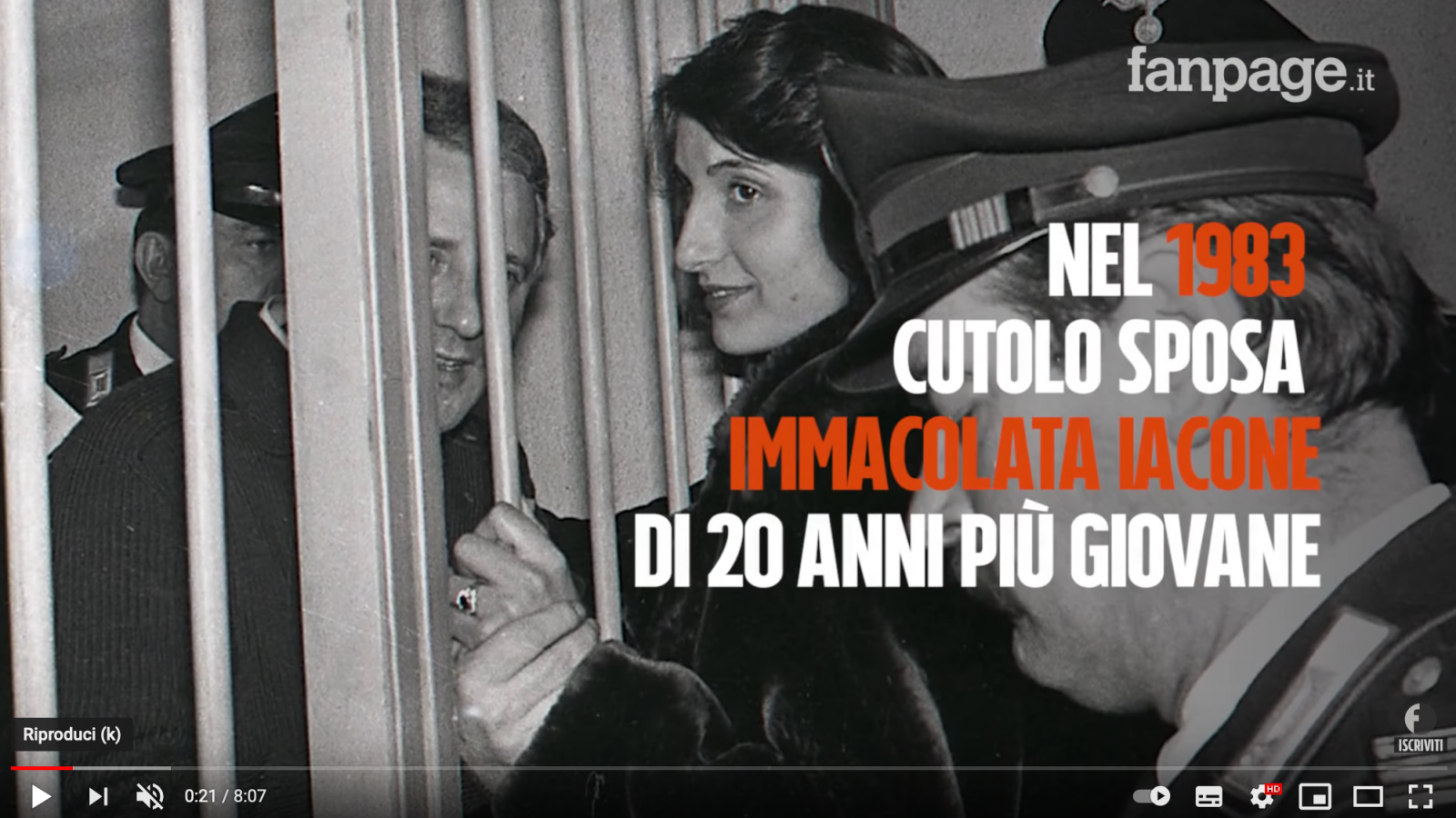 La moglie di Raffaele cutolo – SIC / Cinemovel Foundation