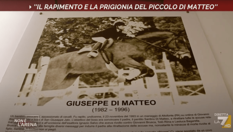 la mafia uccide anche i bambini – la Storia di Giuseppe Di Matteo