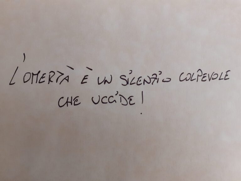 MAFIA E CODICE D’ONORE
