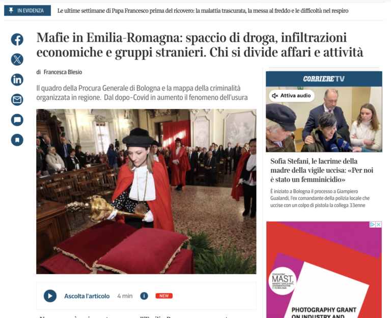 Le mafie non sono così distanti